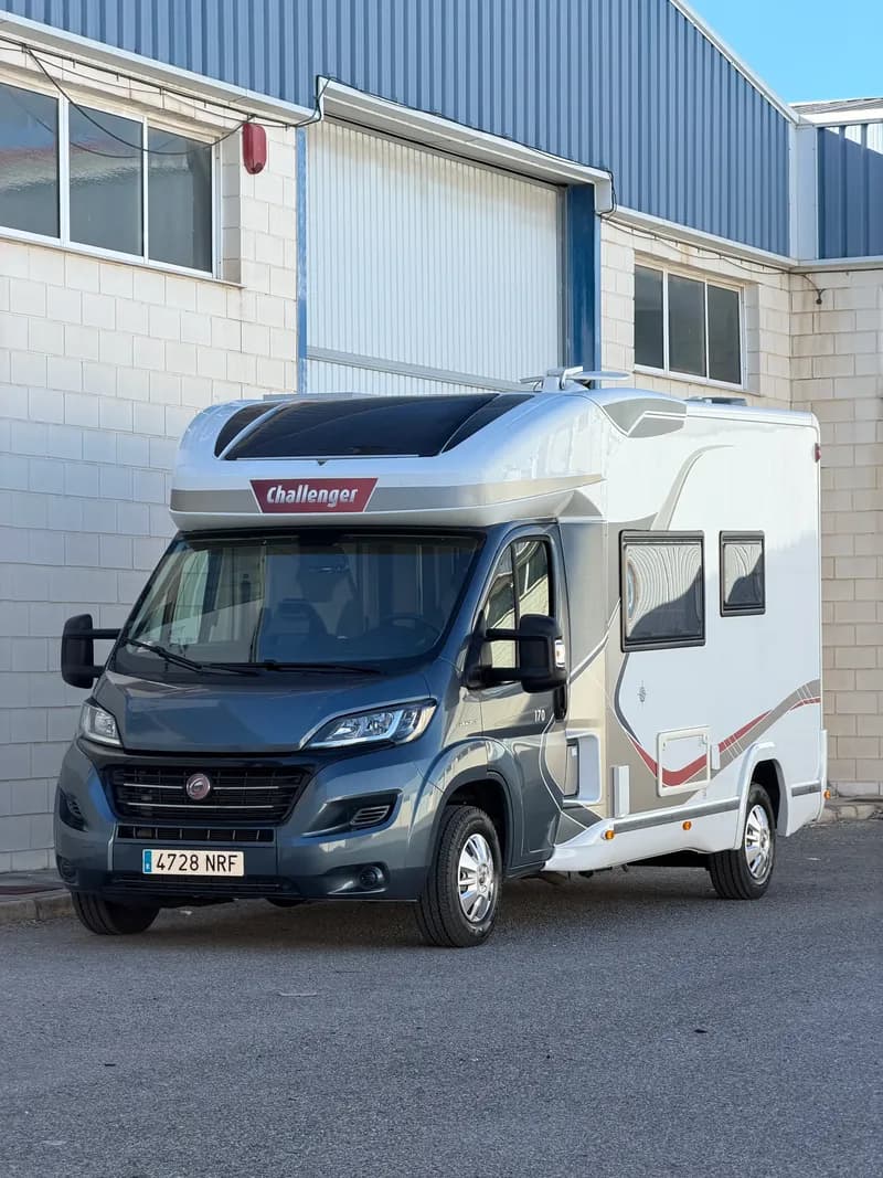 Autocaravana Challenger Fiat Ducato 2.3 MultiJet 130 CV – 2019